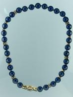 Collier - 18 carats Or jaune Lapis-lazuli, Handtassen en Accessoires, Kettingen, Nieuw