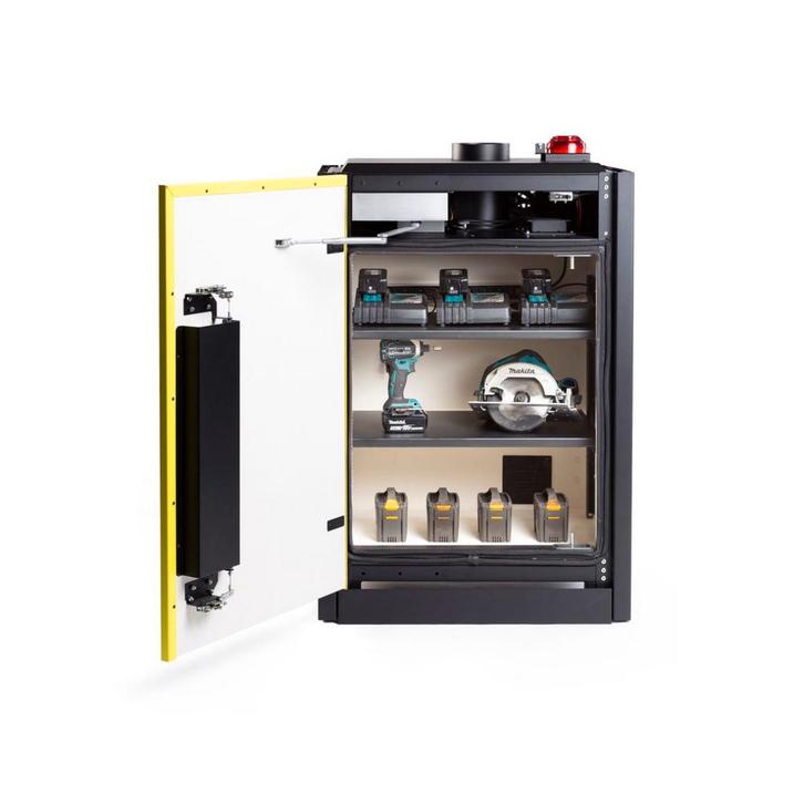 LOXXER LOXK1100 Armoire à batteries VDMA, Maison & Meubles, Extincteurs & Coffres-forts, Coffre-fort, Neuf, Envoi