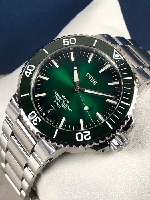 Oris - Aquis Date Calibre 400-2 Automatic - Zonder, Handtassen en Accessoires, Horloges | Heren
