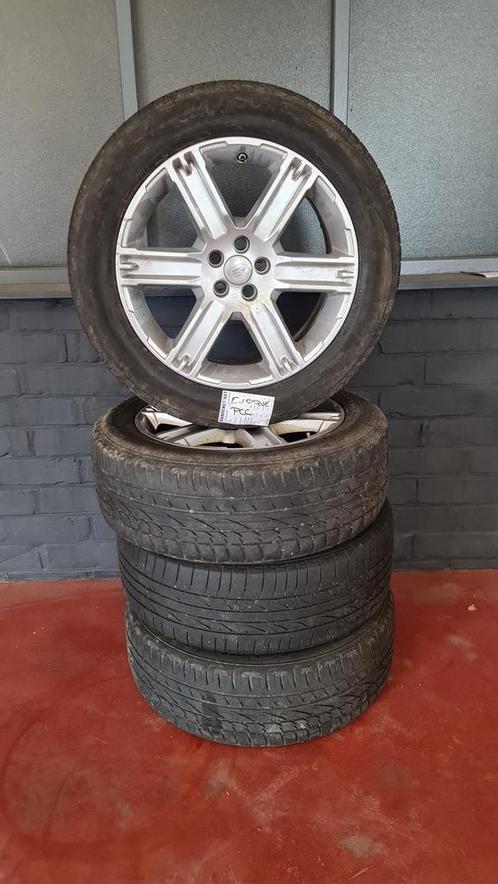 Velgenset Land Rover Evoque 235/55 R19, Auto-onderdelen, Banden en Velgen, 19 inch, Zomerbanden, 235 mm, Personenwagen, Gebruikt