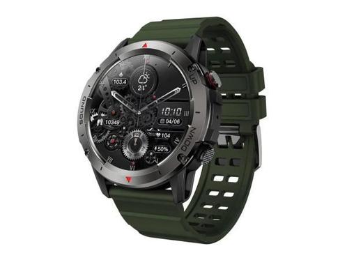 Veiling - IOS Ultimate Smartwatch Heren VALANTE - 47mm Green, Handtassen en Accessoires, Smartwatches