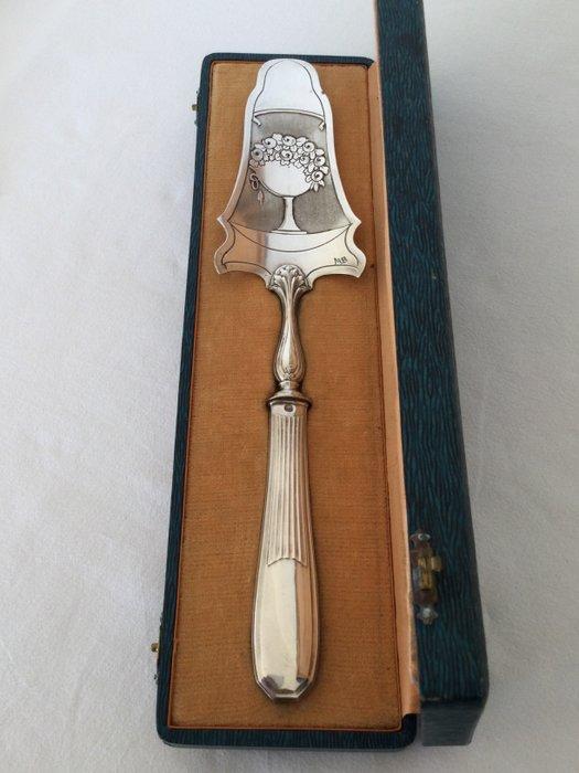 Prachtige Art Deco taartschep versierd met abstract floraal, Antiek en Kunst, Kunst | Designobjecten