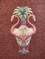 TESSUTO Bohemian Vases Paradise met krokodillen en