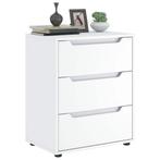 vidaXL Dressoir VISNES 60x40x73 cm bewerkt hout wit, Huis en Inrichting, Verzenden, Nieuw