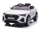 Audi e-tron , elektrische kinderauto met rubberen banden, Ophalen of Verzenden