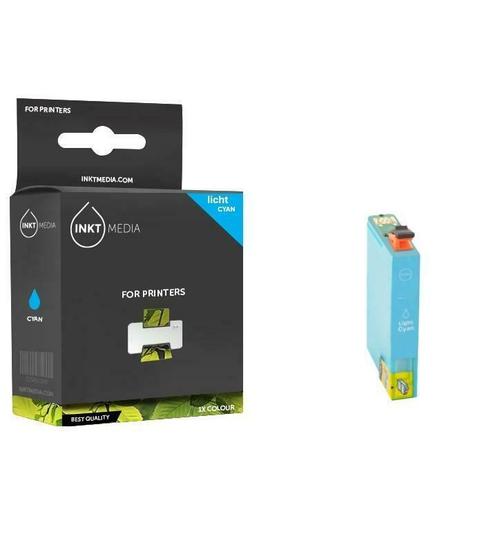 Epson T0805  inktcartridge Licht cyaan (inktmedia huismerk), Informatique & Logiciels, Imprimantes, Envoi