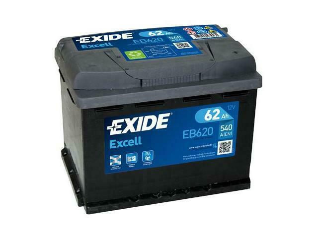 Accu / Batterij 62ah/540a Excell R+ 242x175x190 B13, Autos : Pièces & Accessoires, Batteries & Accessoires, Enlèvement ou Envoi