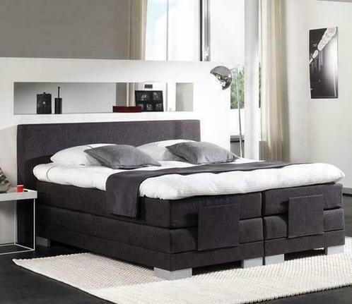 Elektrische Boxsprin President 180 x 220 Chicago Black 95, Huis en Inrichting, Slaapkamer | Waterbedden, 220 cm, Nieuw, 180 cm