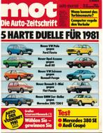 1980 MOT AUTO JOURNAL MAGAZINE 25 DUITS, Livres, Autos | Brochures & Magazines