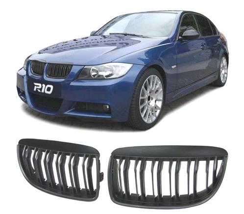 CALANDRES BMW E90 E91 05-08 LOOK M NOIR MAT, Autos : Pièces & Accessoires, Carrosserie & Tôlerie, Envoi