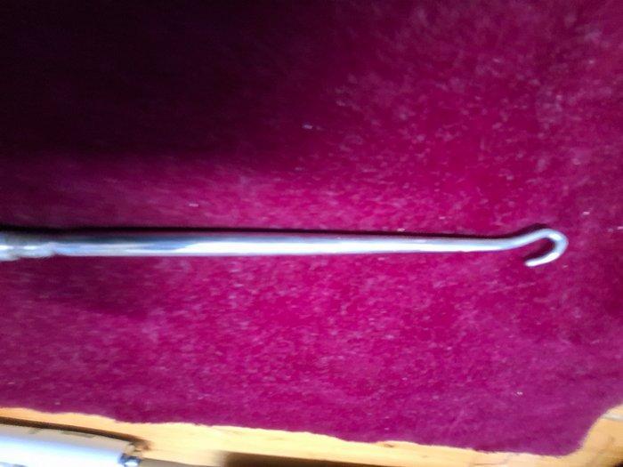Lepel - Zilver - Zilveren Veterhaak, Antiek en Kunst, Antiek | Zilver en Goud
