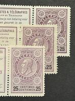 Belgique 1891 - Télégel de téléphone Petites lettres pour, Postzegels en Munten, Postzegels | Europa | België, Gestempeld