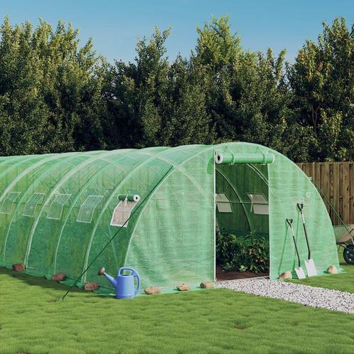 Tuinkas met stalen frame 88 m² 22x4x2 m groen, Jardin & Terrasse, Serres, Envoi