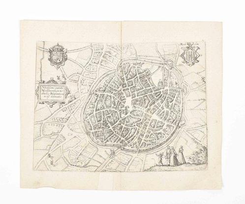 België - Mechelen; L. Guicciardini - Mechelen - 1601-1620, Boeken, Atlassen en Landkaarten