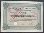 Allemagne. Hamburger Hochbahn 1000 Mark Hamburg 1911  (Sans, Postzegels en Munten