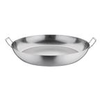 Paellapan carbonstaal 12,76L |  50,8(Ø)x8(h)cm Vogue, Verzenden, Nieuw in verpakking