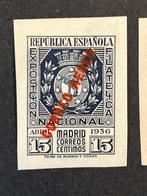 Spanje 1936 - Zeer zeldzame complete MNH set. CV2019: €550., Gestempeld