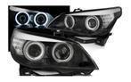 Xenon koplampen CCFL Angel Eyes geschikt voor BMW E60 E61, Verzenden