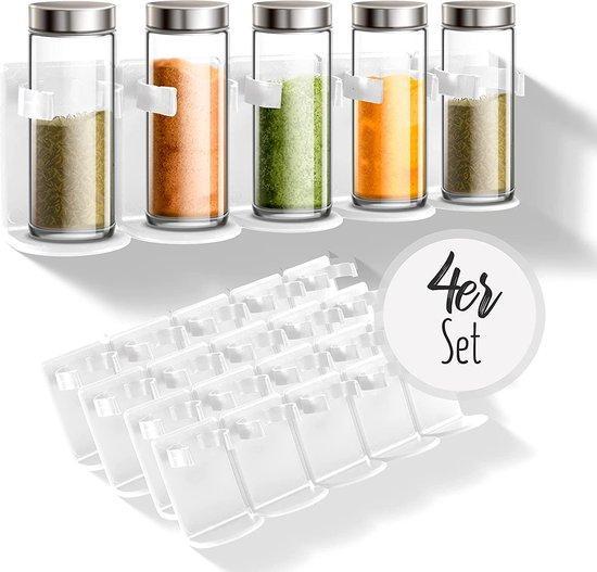 2dekans | LOBUX® - Kruidenrek zonder boren - ruimte voor 20, Huis en Inrichting, Keuken | Keukenbenodigdheden, Ophalen of Verzenden