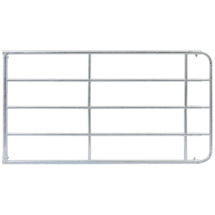 Portail de pâture réglable 2 à 3m galvanisé, 110 cm - kerbl, Doe-het-zelf en Bouw, Hang- en Sluitwerk