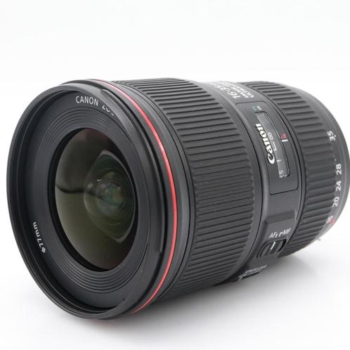 Canon EF 16-35mm F/4 L IS USM occasion, Audio, Tv en Foto, Foto | Lenzen en Objectieven, Zo goed als nieuw, Verzenden