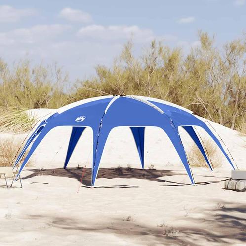 vidaXL Partytent waterdicht azuurblauw, Caravans en Kamperen, Tenten, Nieuw, Verzenden