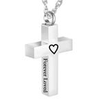 Fako Bijoux® - Ketting - Ashanger / Assieraad - Kruis, Handtassen en Accessoires, Kettingen, Verzenden, Nieuw