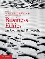 Business Ethics & Continental Philosophy 9780521137560, Verzenden, Painter-Morland