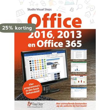 Office 2016, 2013 en Office 365 9789059054455, Verzenden, Studio Visual Steps