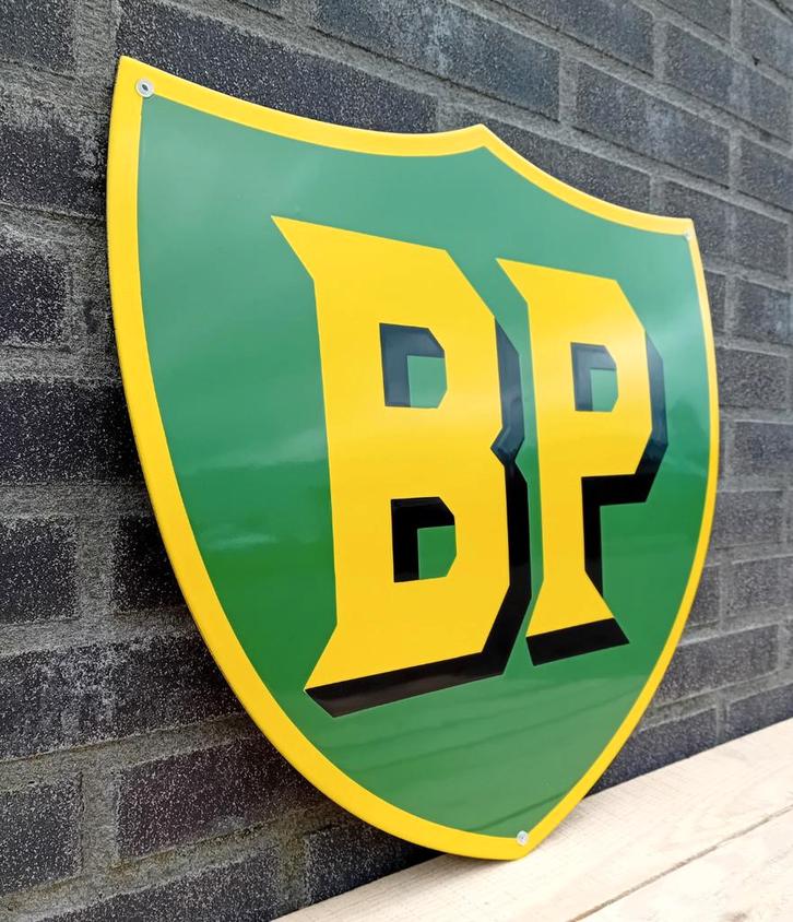 BP schild, Verzamelen, Merken en Reclamevoorwerpen, Verzenden