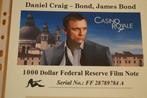James Bond 007: Casino Royale - Movie Prop - Original 1000, Nieuw