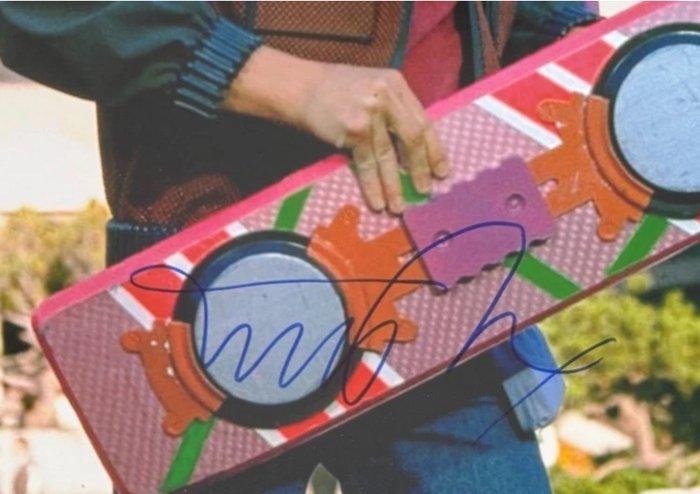 Back to the Future - Part II - Signed by Michael J. Fox, Verzamelen, Film en Tv