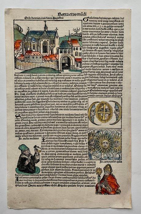 Hartmann Schedel/ Wohlgemut/ Pleydenwurff/Dürer - The, Antiek en Kunst, Antiek | Boeken en Manuscripten