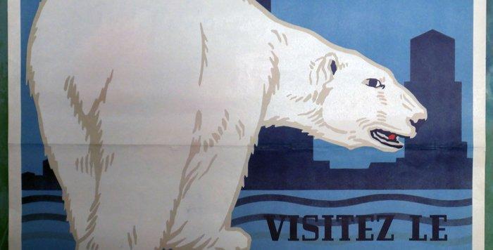 René Van Poppel - Anvers: Visitez le ZOO - BIG / LARGE, Antiek en Kunst, Kunst | Tekeningen en Fotografie