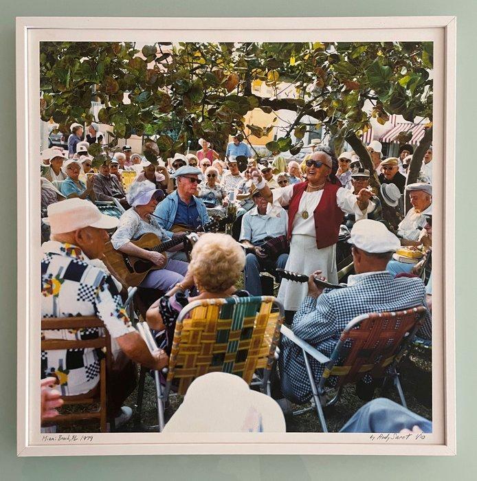 Andy Sweet (1953-1982) - Musicians in Lummus Park, Miami, Antiquités & Art, Art | Objets design