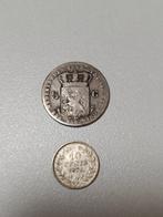 Nederland. 10 Cent 1873 , 1/2 Gulden 1848 (Zonder