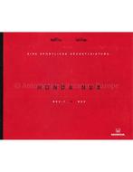 1995 HONDA NSX-T | NSX BROCHURE DUITS, Nieuw