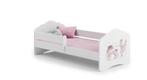 Peuterbed FALA - kinderbed met matras - 140x70cm - wit roze, Kinderen en Baby's, Kinderkamer | Bedden, Nieuw, Ophalen of Verzenden