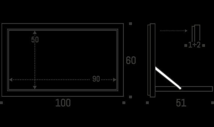 Ambivalenz - Malte Grieb - Bureau - Fläpps muur, Antiek en Kunst, Kunst | Designobjecten