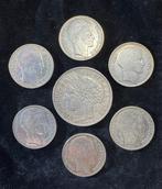 Frankrijk. Lot de 7 monnaies en argent, 1850/1934 (Zonder, Timbres & Monnaies