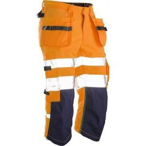 Jobman 2217 pantacourt hi-vis d100 orange/bleu marine, Bricolage & Construction, Bricolage & Rénovation Autre