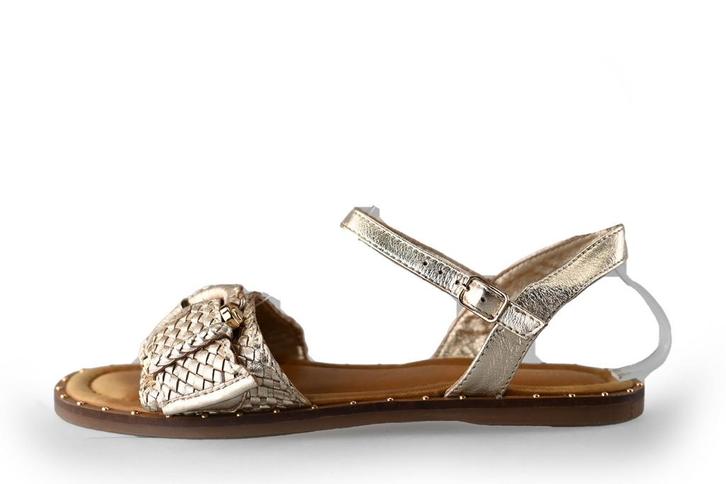 Lina Locchi Slippers in maat 38 Goud | 5% korting, Kleding | Dames, Schoenen, Overige kleuren, Gedragen, Slippers, Verzenden
