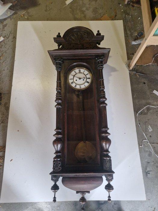 Weense regulateur - Hout, Legering, Messing - 1910-1920, Antiek en Kunst, Antiek | Klokken