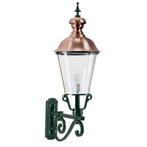 Buitenverlichting wand rond Buitenlamp Notaris koper XL, Tuin en Terras, Nieuw, Verzenden