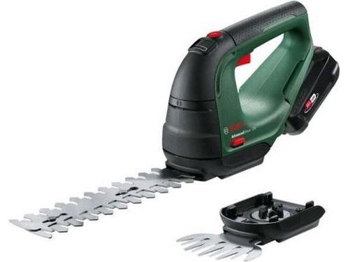 Bosch AdvancedShear 18V-10 accu buxus- en grasschaar - Incl., Tuin en Terras, Snoeischaren, Zo goed als nieuw, Verzenden