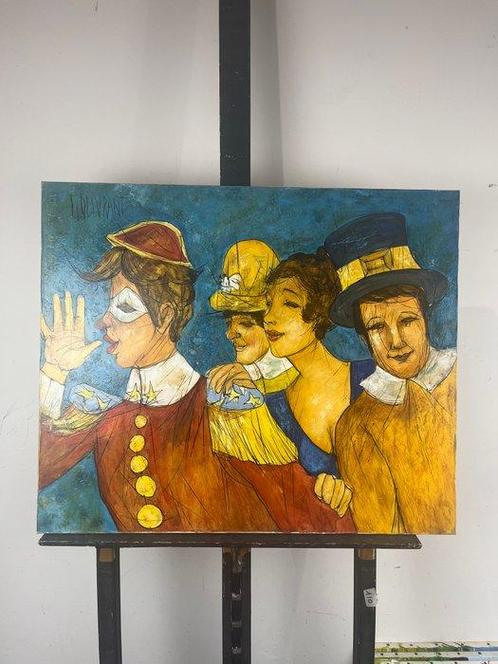Gérard Gouvrant (1946) - Notre fils fait toujours, Antiek en Kunst, Kunst | Schilderijen | Klassiek