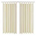 vidaXL Micro-Satijnen Gordijnen met Ringen 140 x 245 cm 2, Verzenden