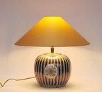 Lampe - Laiton, Porcelaine