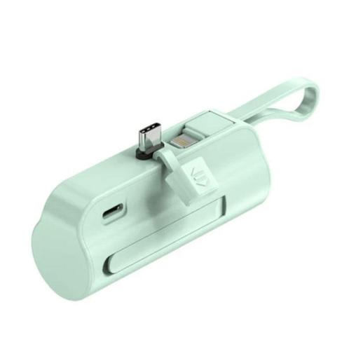 10.000mAh Mini Powerbank voor USB-C - Extra iPhone Lightning, Telecommunicatie, Powerbanks, Nieuw, Verzenden