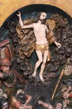 Sculpture, The Resurrection of Christ. - 51 cm - Bois